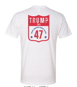 TRUMP NFR Back Number Shirt