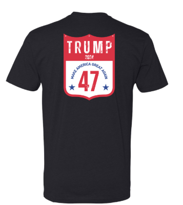 TRUMP NFR Back Number Shirt